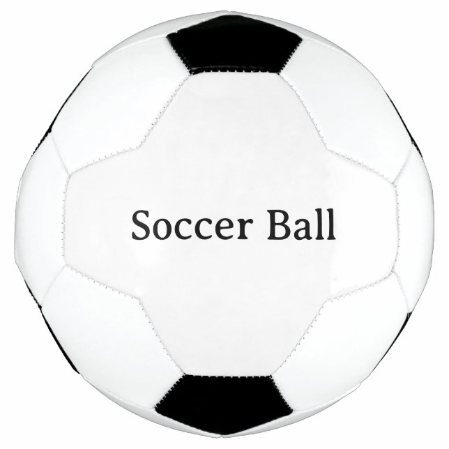 Bola De Futebol Crie Sua Própria Promoção de Marca Simples (Frente)