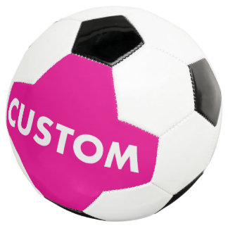 Bola De Futebol Custom Personalized PINK Soccer Football