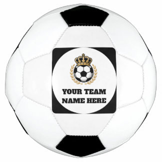 Bola De Futebol Customisable Soccer Team Football King Logo