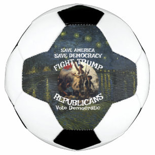 Bola De Futebol Czar Rua Mentiroso Trump POTUS Patriótico Trem MAG