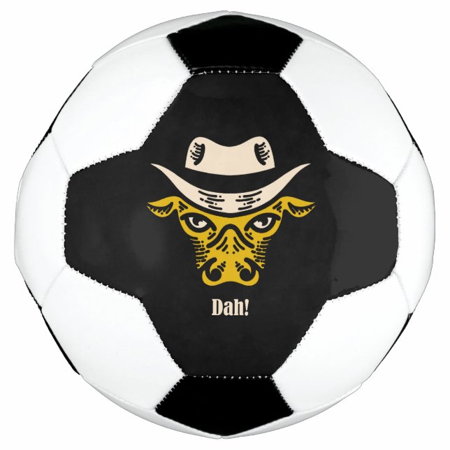 Bola De Futebol Dah! (Frente)