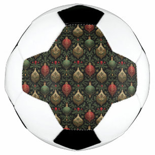 Bola De Futebol Damascado Festivo