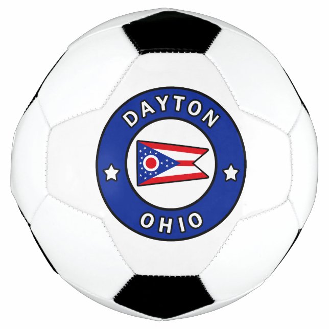 Bola De Futebol Dayton Ohio (Frente)