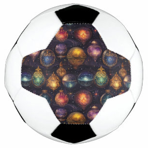 Bola de Futebol de Baubles de Natal