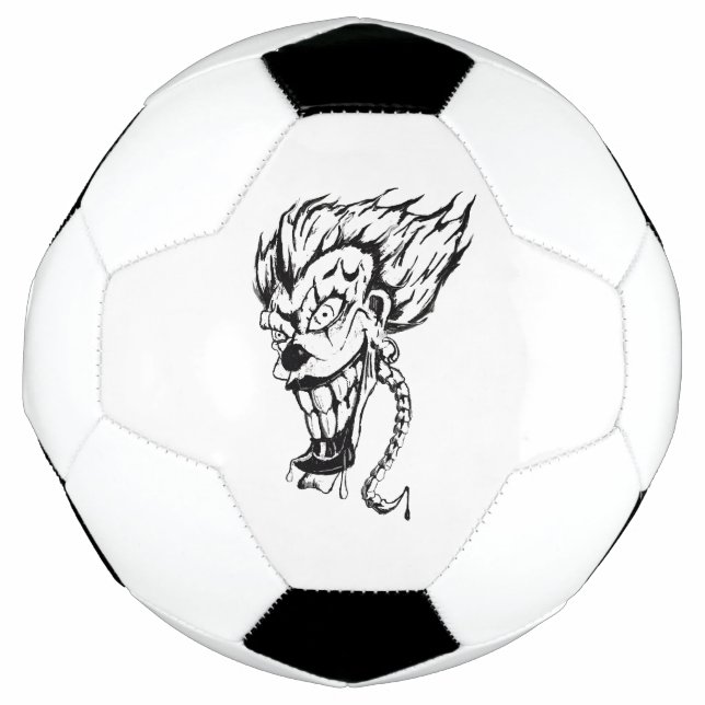 bola de futebol de palhaço mau (Frente)