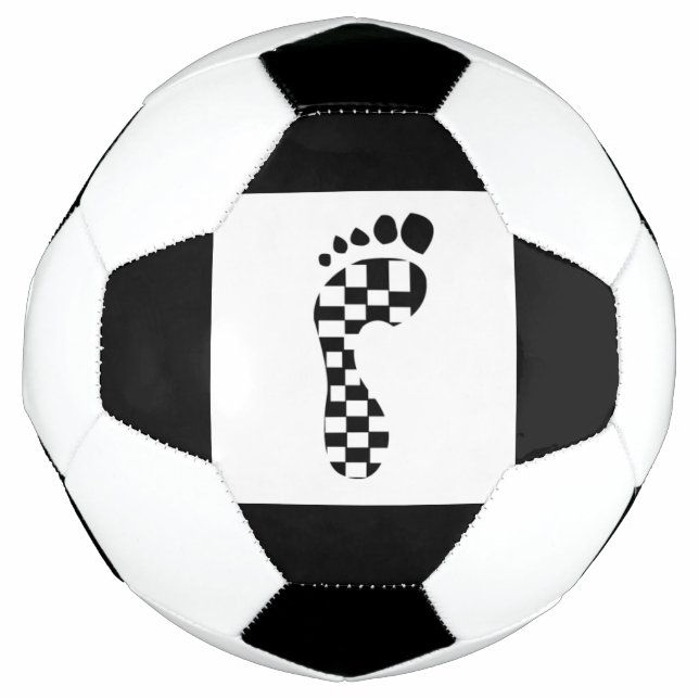 Bola de futebol de pé (Frente)