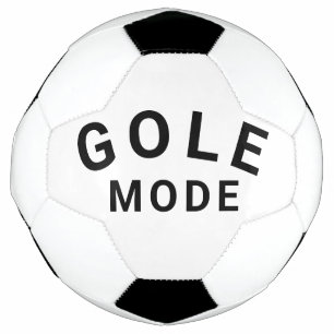 Bola de Futebol de Treino e Jogo com Texto Modo Go