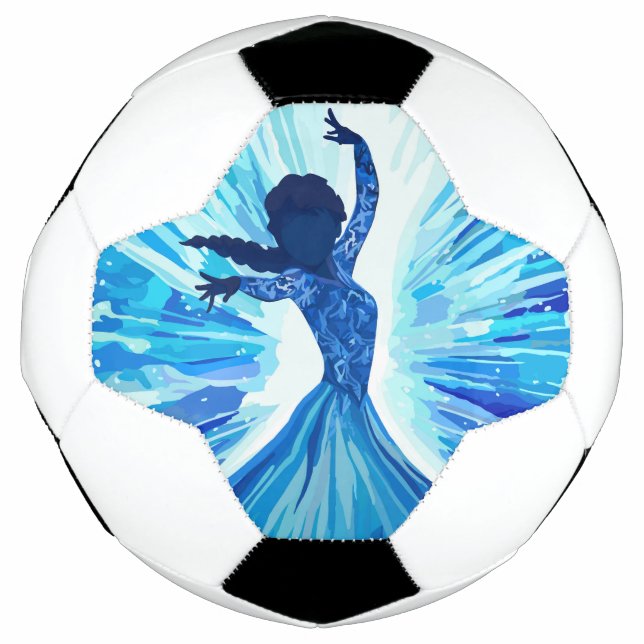 Bola De Futebol Deixe Ir (Frente)