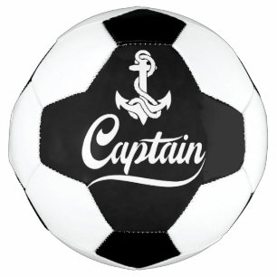 Bola De Futebol Desenho Náutico Âncora Veloz Capitão