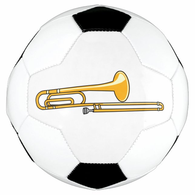 Bola De Futebol Desenho Trombone (Frente)