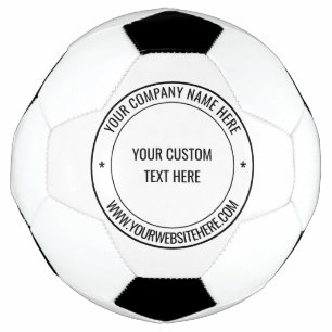 Bola De Futebol Design de Carimbo de Promocional de Texto e Cores 