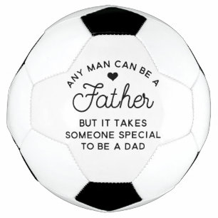 Bola De Futebol Design de Cotação de Pai Especial