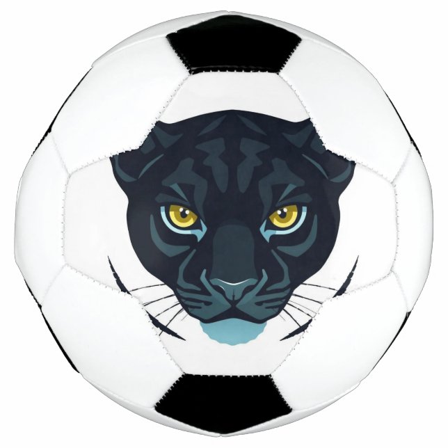 Bola De Futebol Design de Estilo de Rua Puma Preto (Frente)