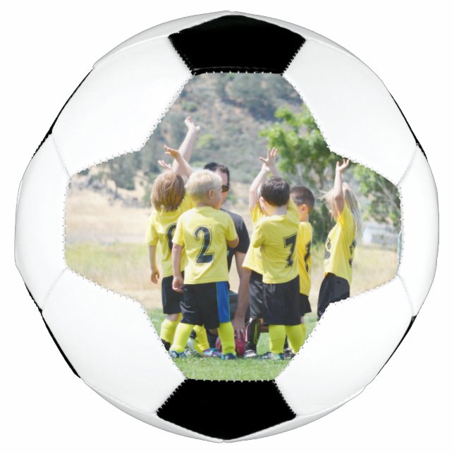 Bola De Futebol Design de Fotografia Personalizada Carregamento de (Frente)