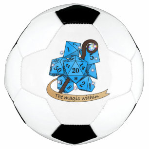 Bola De Futebol Design do Sorcerer Dice
