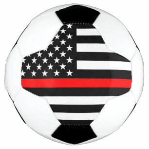 Bola De Futebol Design gráfico Sinalizador de Linha Vermelha Simb