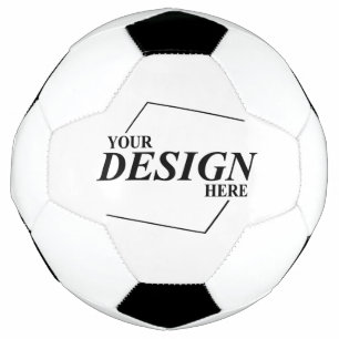 Bola De Futebol Design personalizado Crie seu próprio Modelo
