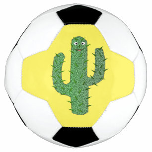 Bola De Futebol Dia dos Mortos Felizes Cactus