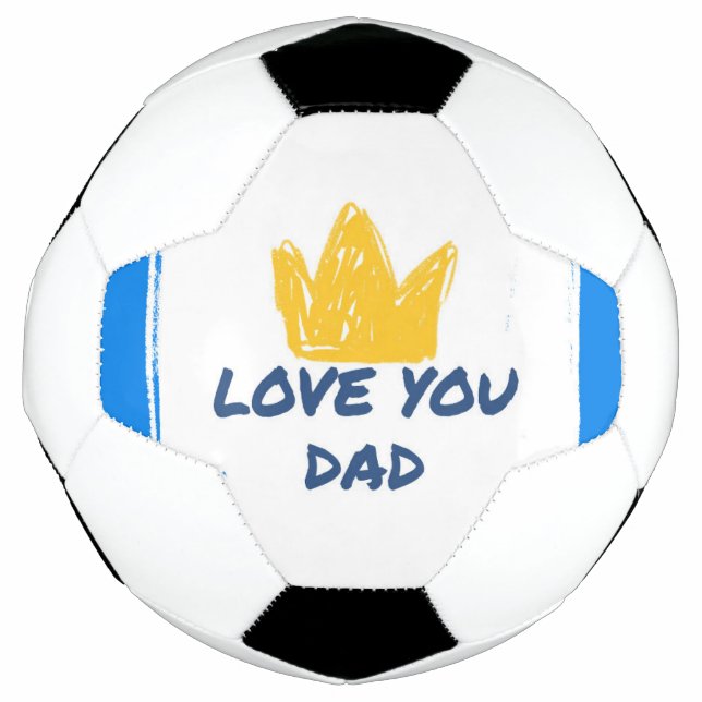 Bola de Futebol Dia dos Pais (Frente)