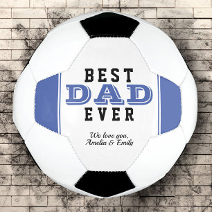 Bola De Futebol Dia dos Pais do Melhor Pai Azul