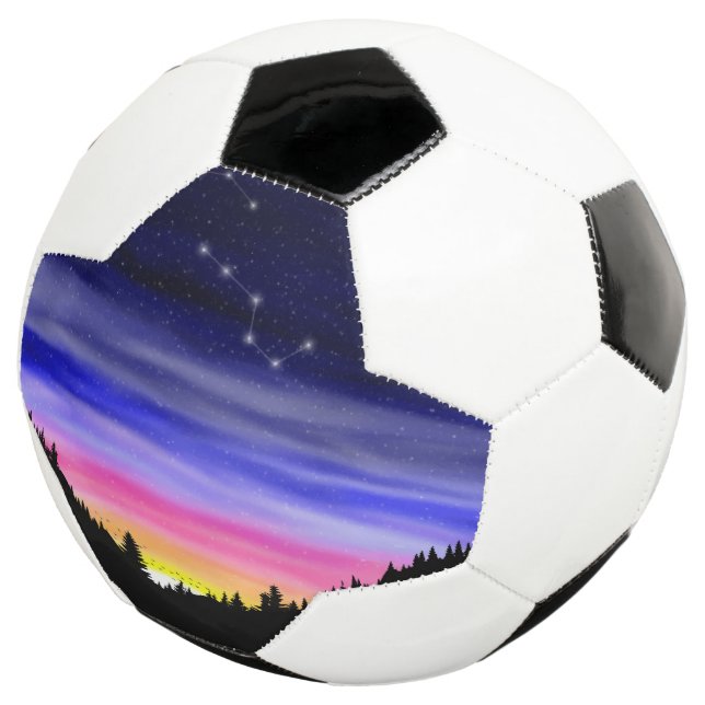 Bola De Futebol Diamond Night Soccer Ball (Três quartos)