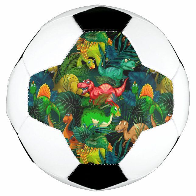 Bola De Futebol Dinossaur Park (Frente)