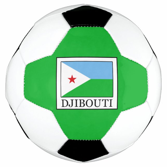 Bola De Futebol Djibuti (Frente)