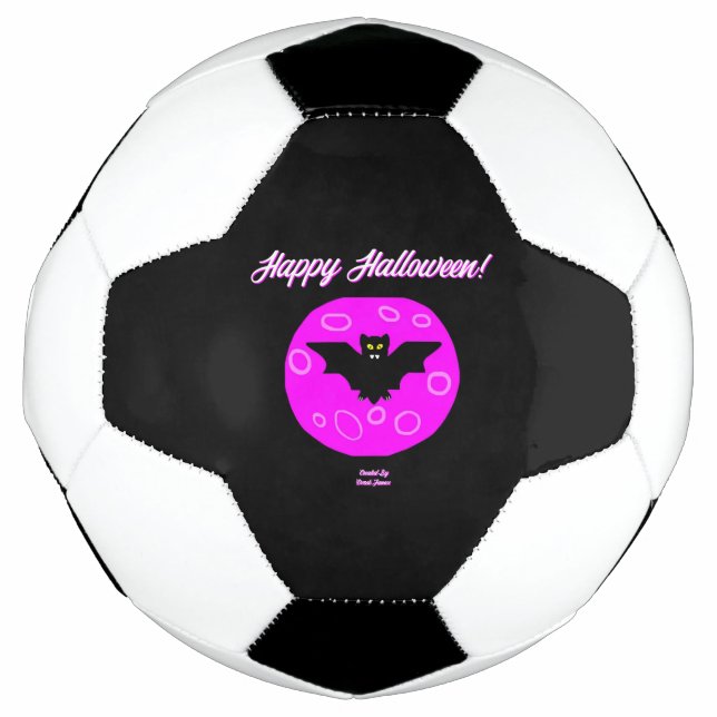 Bola de Futebol do Bat Halloween (Frente)