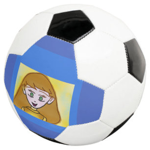 Bola de Futebol do Bingo Azul