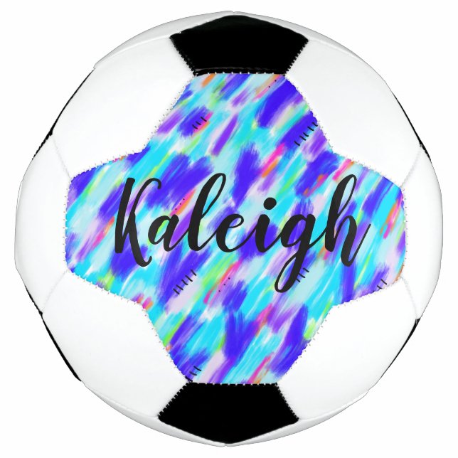 Bola de Futebol do Caos Colorido (Frente)