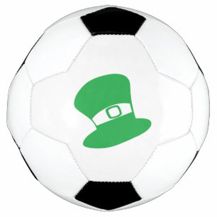 Bola de futebol do chapéu do dia de St Patrick