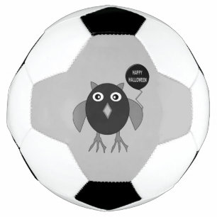 Bola de futebol do Halloween