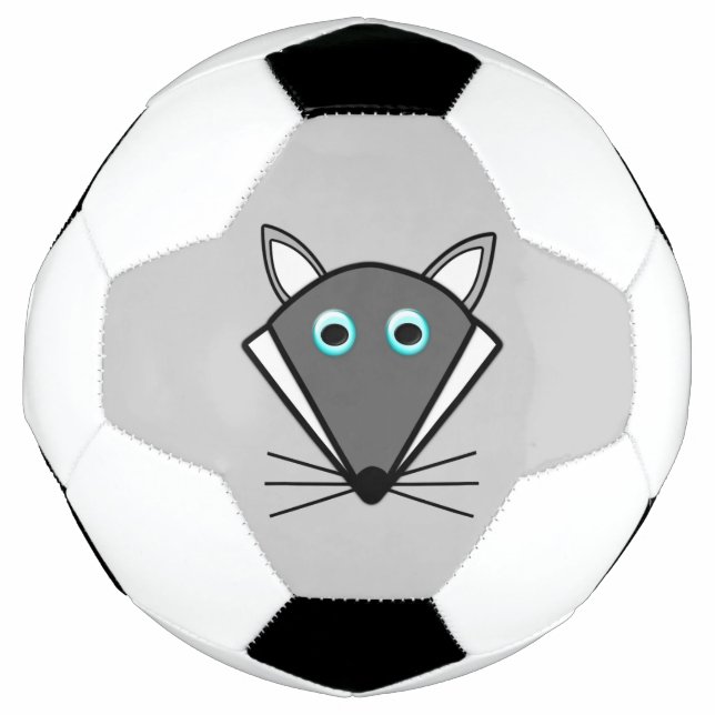 Bola de Futebol do Lobo das Bruxas (Frente)