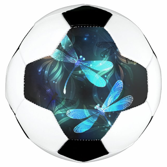 Bola De Futebol Dragonflies de lago (Frente)
