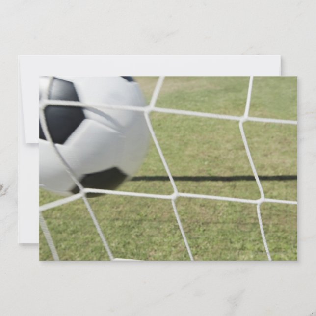 Bola de Futebol e Meta (Frente)