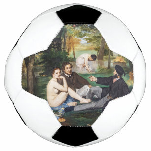 Bola De Futebol Edouard Manet - Luncheon na Grass