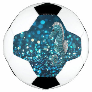 Bola De Futebol Elegância em Movimento: Aqua Seacavalo em Aqua Bok