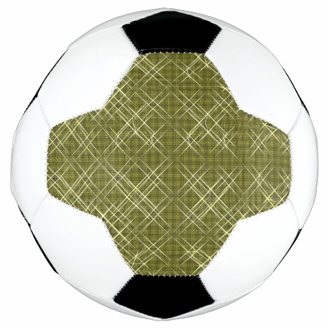 Bola De Futebol Elegância em Xis (Frente)