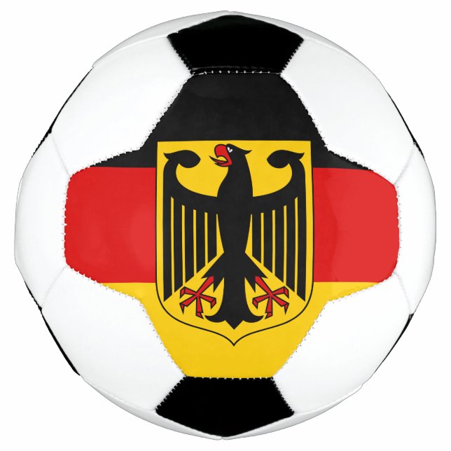 Bola De Futebol emblema da alemanha (Frente)