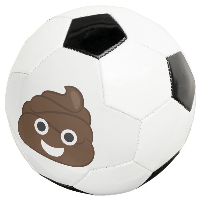 Bola De Futebol Emoji, Bobo castanho barato (Três quartos)