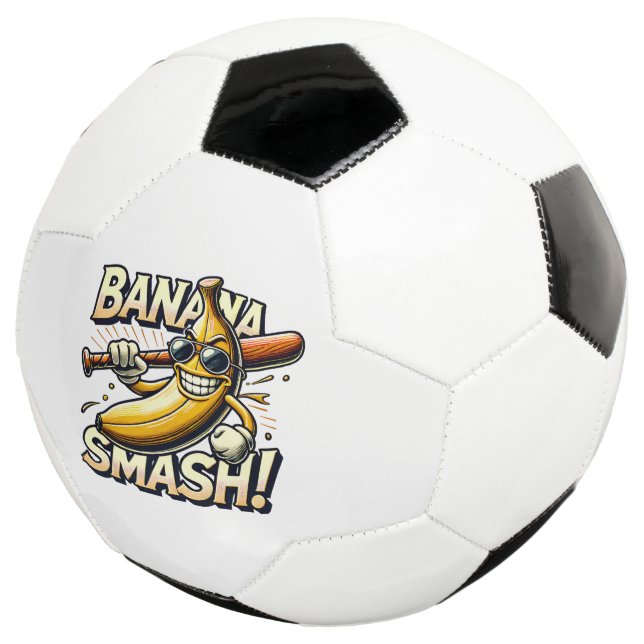 Bola De Futebol Energia de Banana (Três quartos)