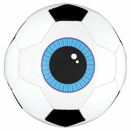 Bola De Futebol Engraçada Gelada Azul