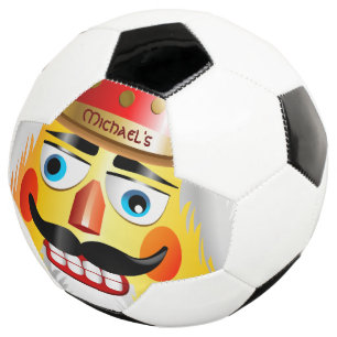 Bola De Futebol Engraçado Soldado De Brinquedo Nutcracker Com big