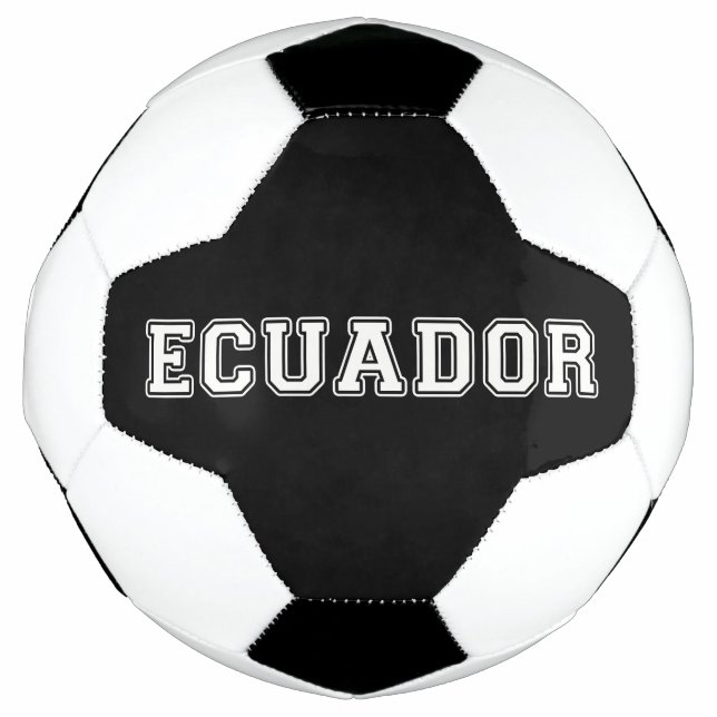 Bola De Futebol Equador (Frente)