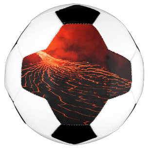 Bola De Futebol erupção vulcânica
