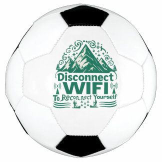 Bola De Futebol Escapar da reconexão digital com a natureza
