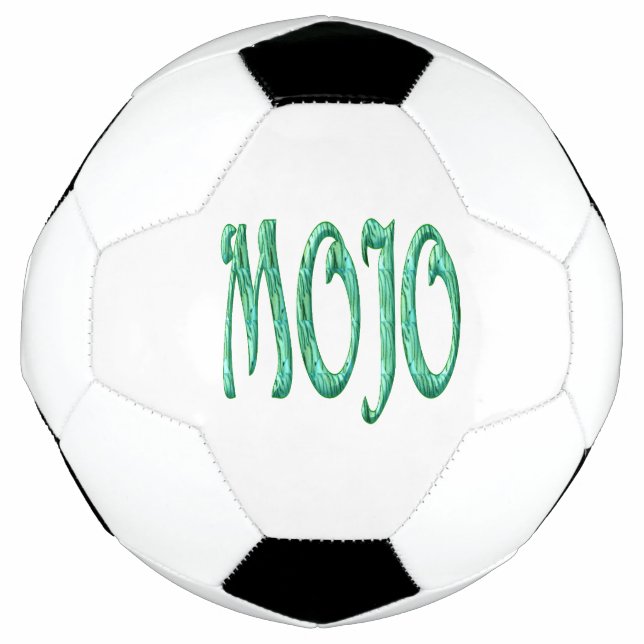 Bola De Futebol Esfera branca de futebol mojo (Frente)