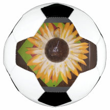 Esfera de futebol de girassol