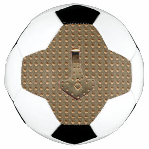 Bola De Futebol Esfera de futebol Dourada de travessão do Dourado 