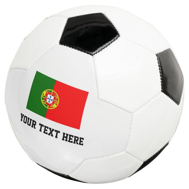 Bola De Futebol Esfera de futebol personalizada com bandeira de Po (Três quartos)